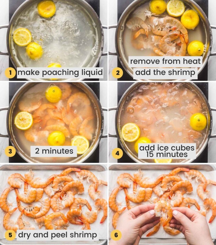 Perfect Poached Shrimp Recipe Little Sunny Kitchen