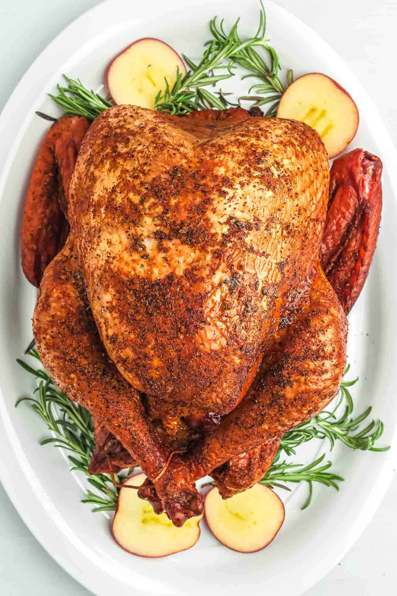 Smoked Turkey - How To Smoke a Whole Turkey 