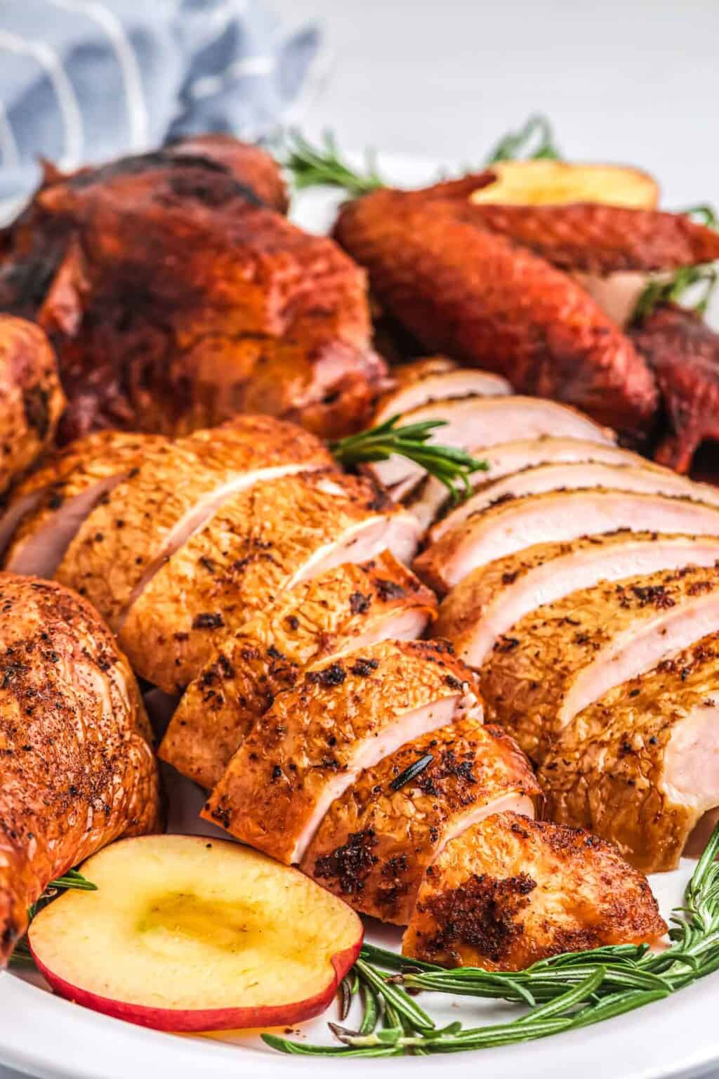 Succulent Smoked Turkey Recipe Little Sunny Kitchen
