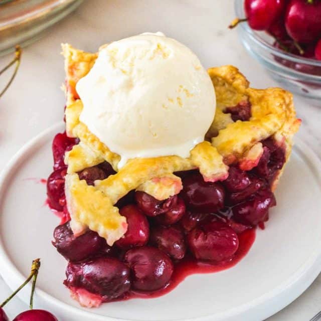 Easy Homemade Cherry Pie Filling (Fresh or Frozen Cherries)