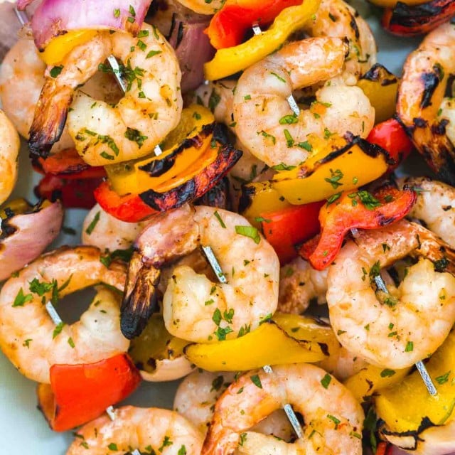 Easy Creamy Garlic Shrimp Recipe - Little Sunny Kitchen