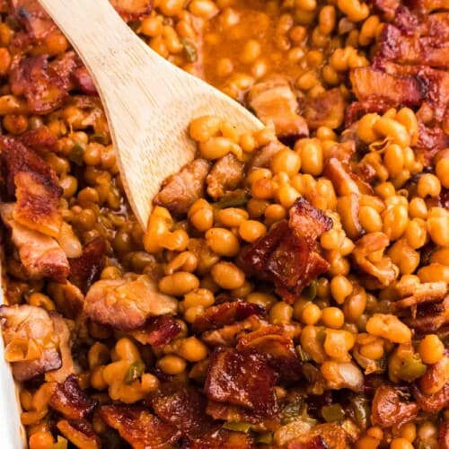 Best Baked Beans Recipe (Saucy & Smoky) - Little Sunny Kitchen