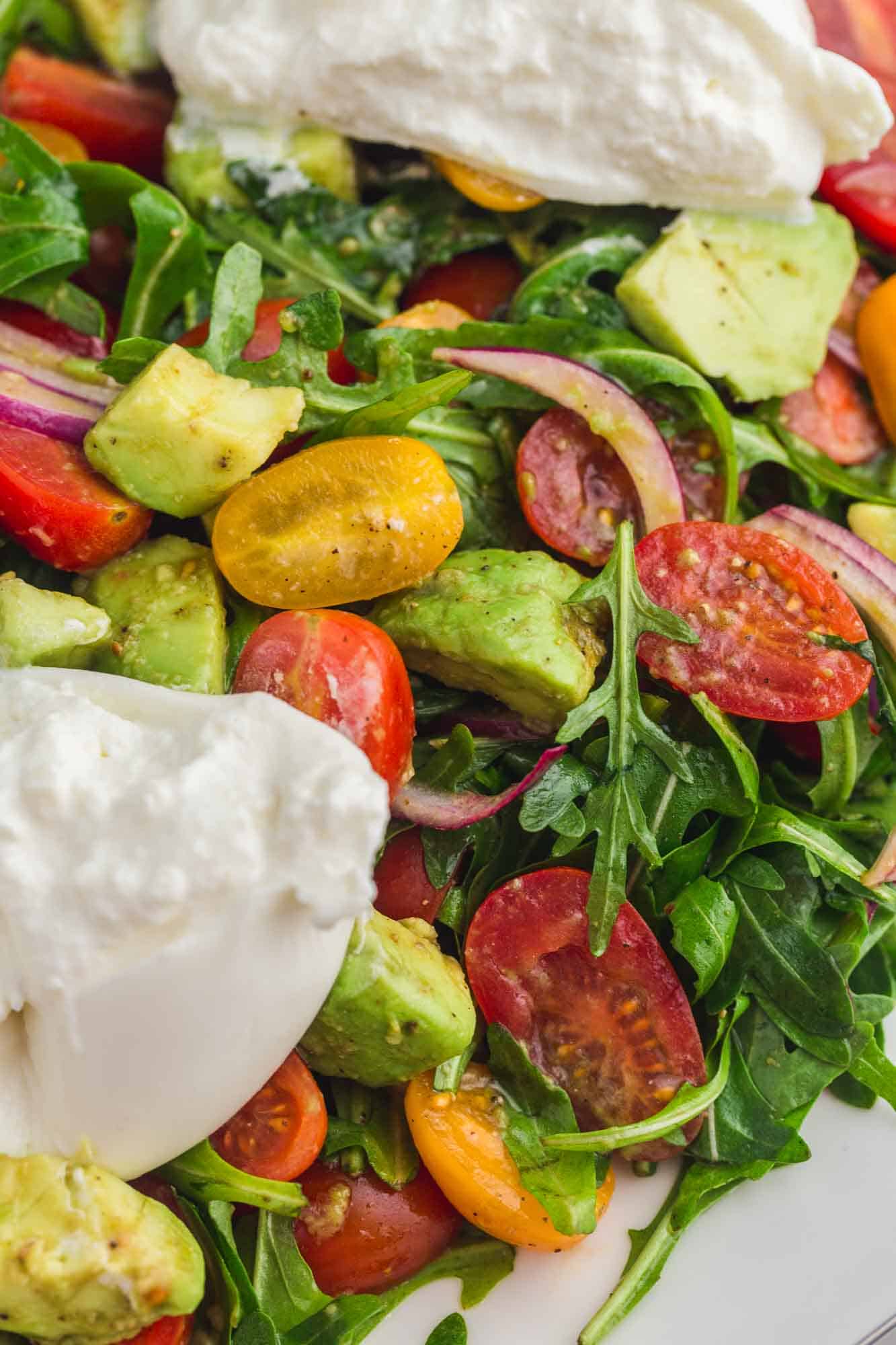 Easy Burrata Salad Recipe Little Sunny Kitchen