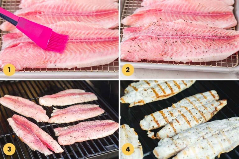 Easy Grilled Tilapia (With Creamy Piccata Sauce!) Little Sunny Kitchen