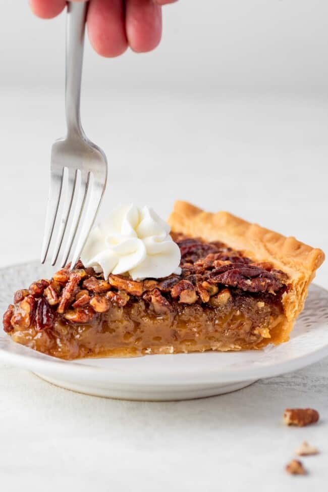 Easy Pecan Pie Recipe (Best Old Fashioned Pecan Pie!)