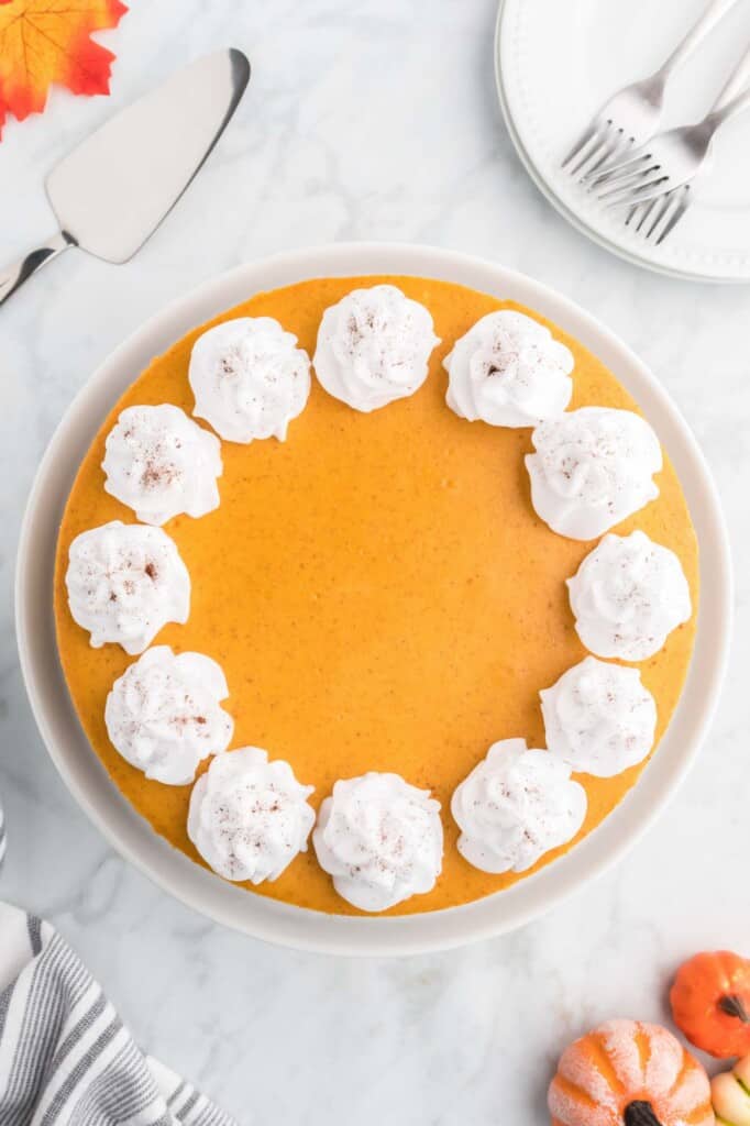 Baked Pumpkin Cheesecake Recipe Little Sunny Kitchen