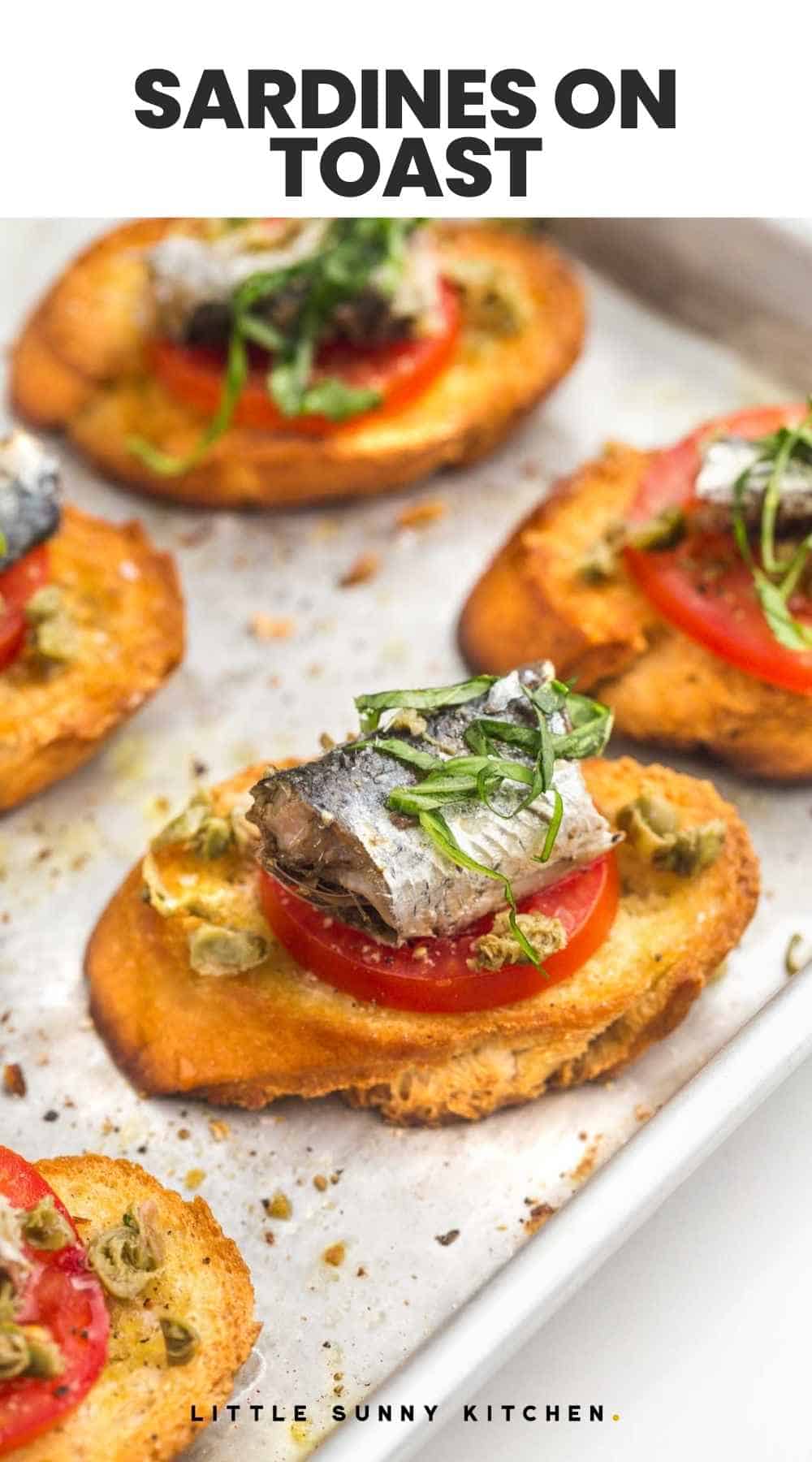 Sardines on Toast (Easy Lunch or Appetizer) Little Sunny Kitchen