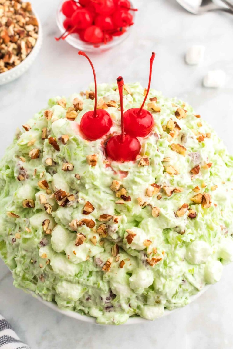 Old Fashioned Watergate Salad (Pistachio Delight) Little Sunny Kitchen