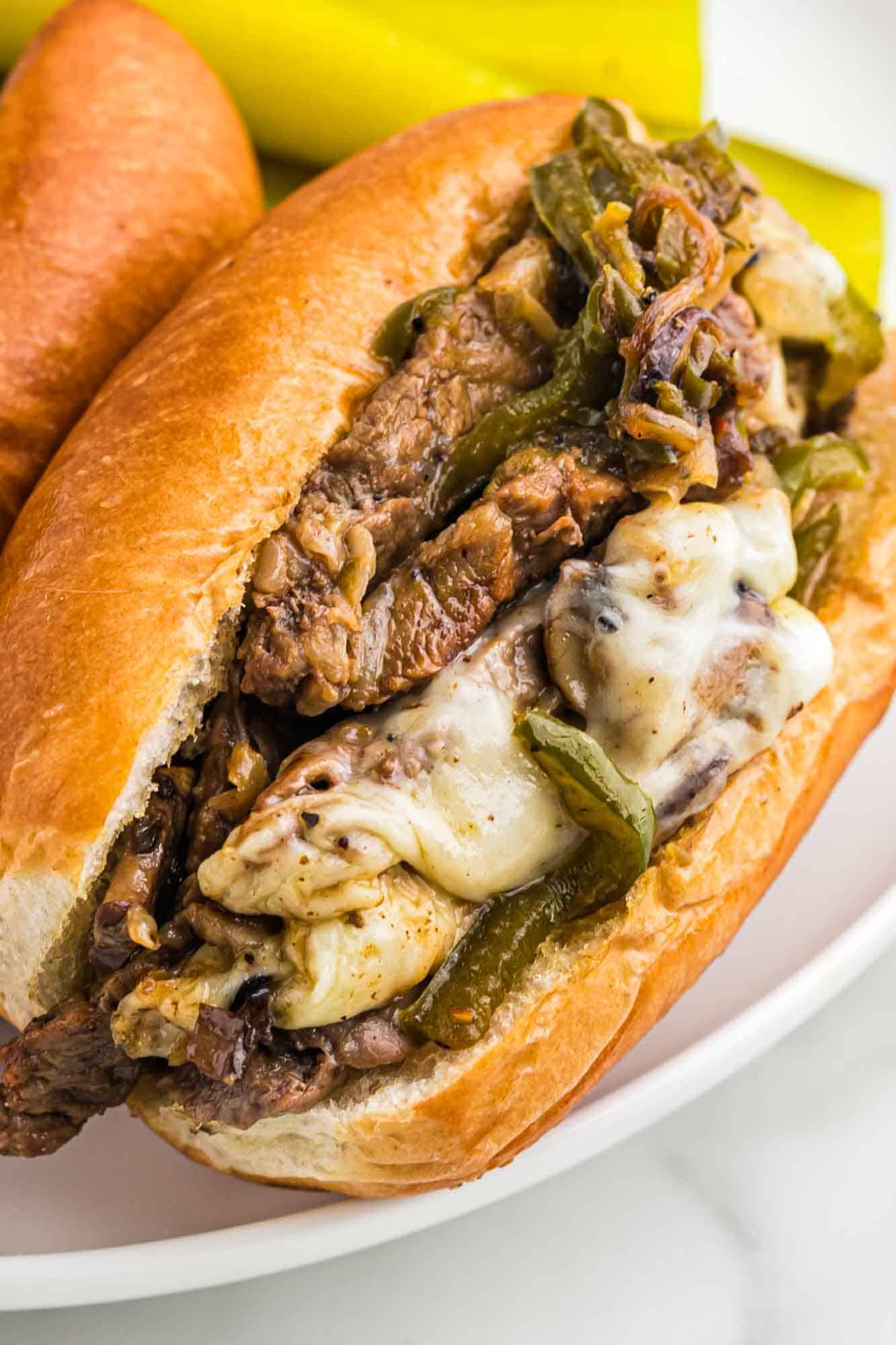 Best Ever Philly Cheesesteak Sandwich Recipe Deporecipe co
