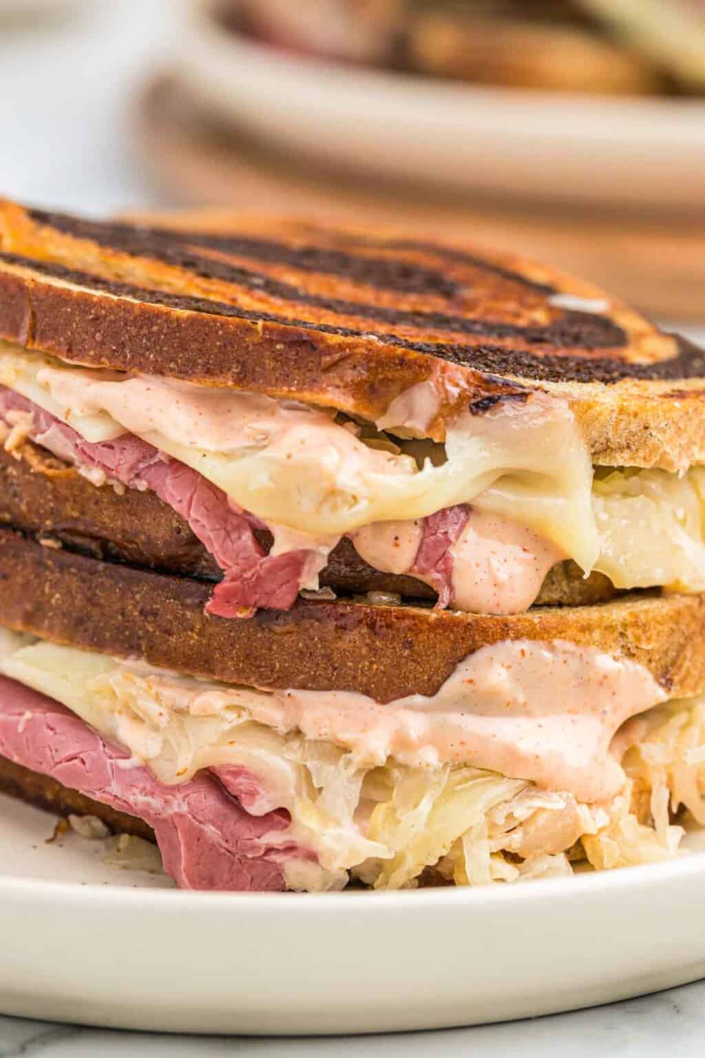 Reuben Sandwich with Russian Dressing Little Sunny Kitchen