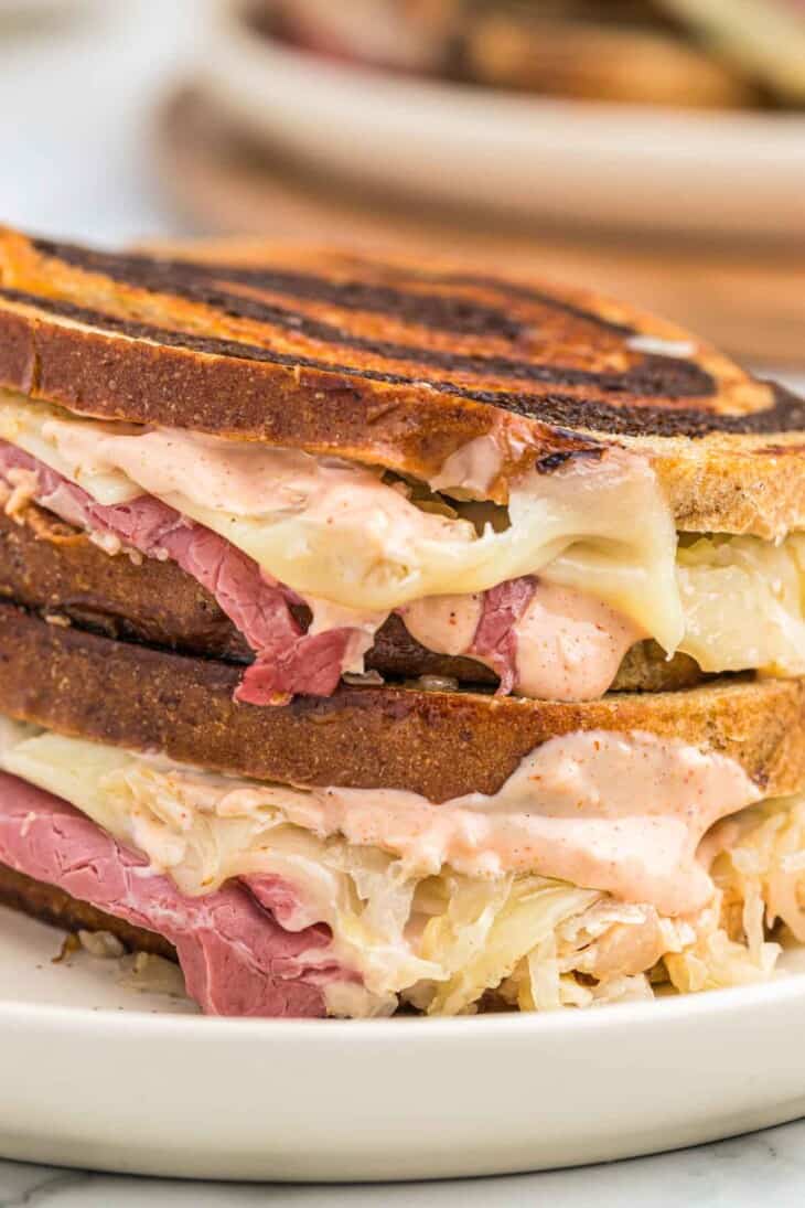 Reuben Sandwich With Russian Dressing - Little Sunny Kitchen