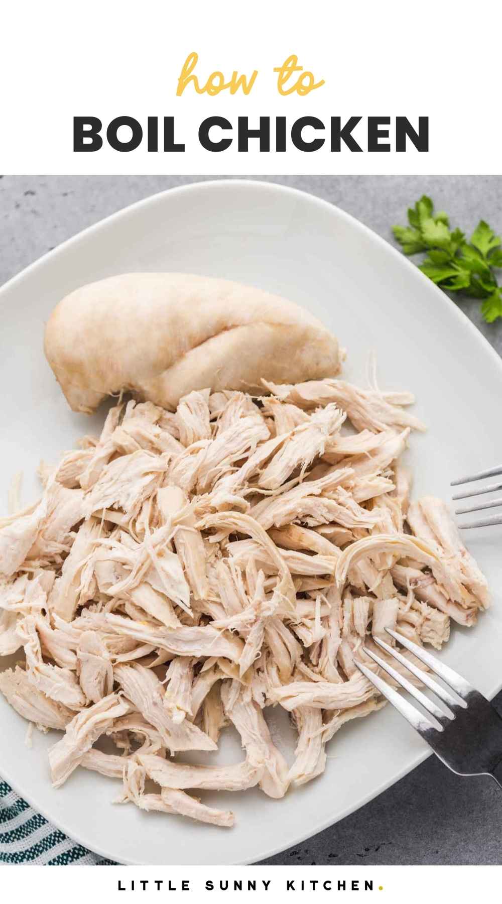 How to Boil Chicken Breasts Little Sunny Kitchen