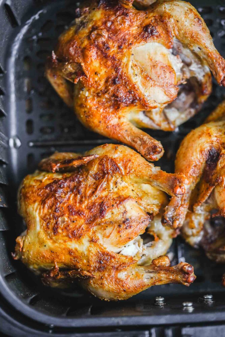 Air Fryer Cornish Hens (Juicy with Crispy Skin!) Little Sunny Kitchen