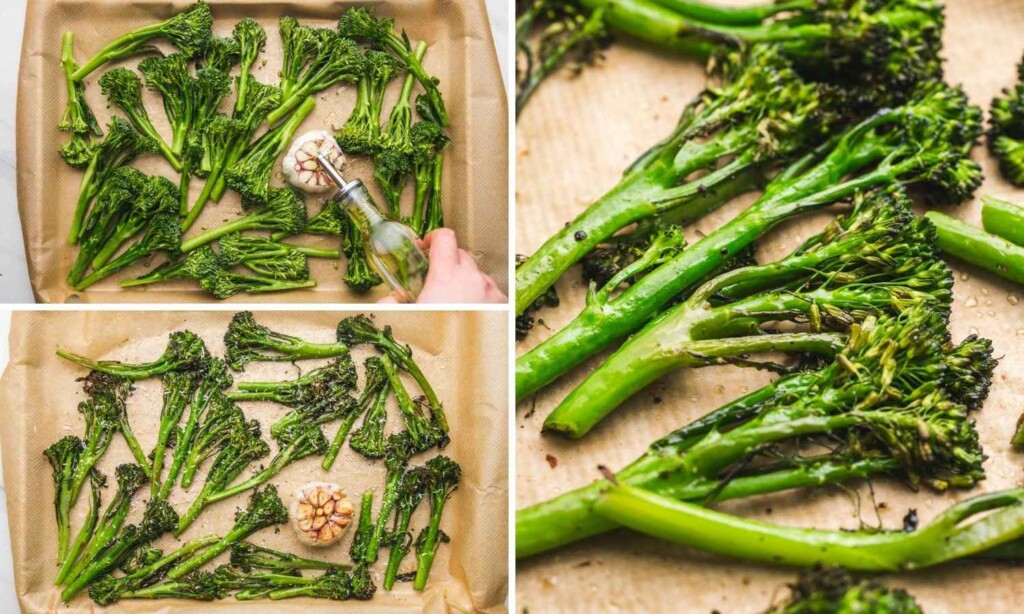 Crispy Oven Roasted Broccolini Recipe Little Sunny Kitchen