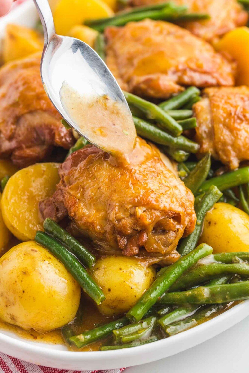 Instant Pot Honey Chicken Thighs (One Pot Meal) Little Sunny Kitchen