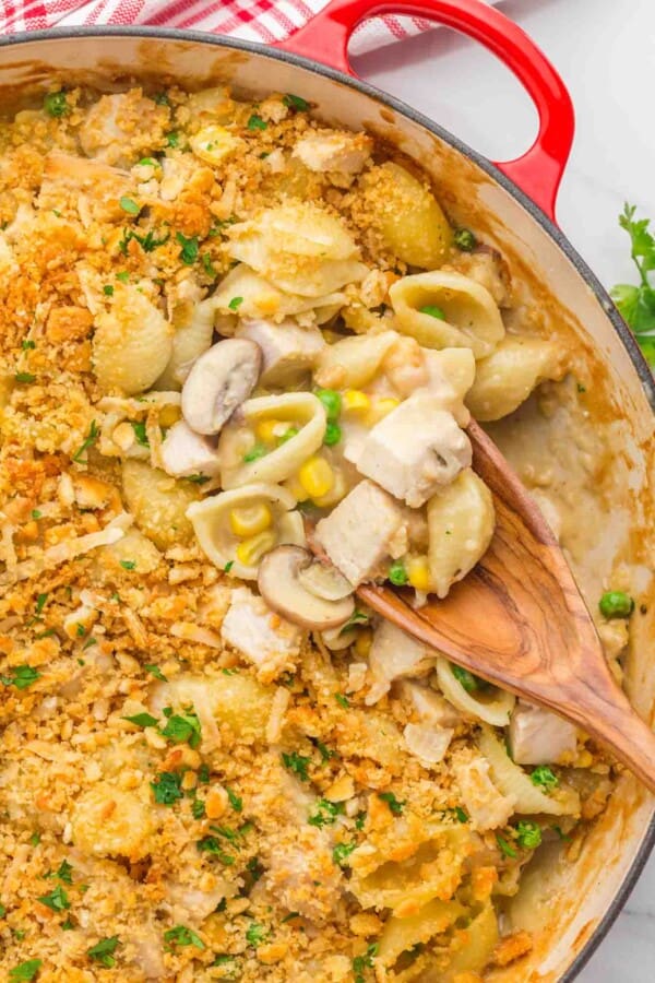 Best Leftover Turkey Casserole Recipe - Little Sunny Kitchen