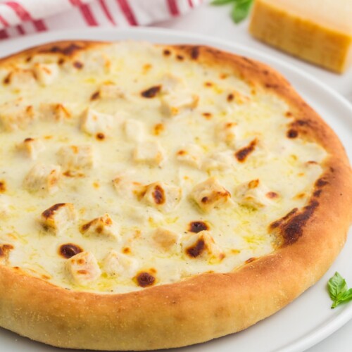 Easy Chicken Alfredo Pizza Little Sunny Kitchen