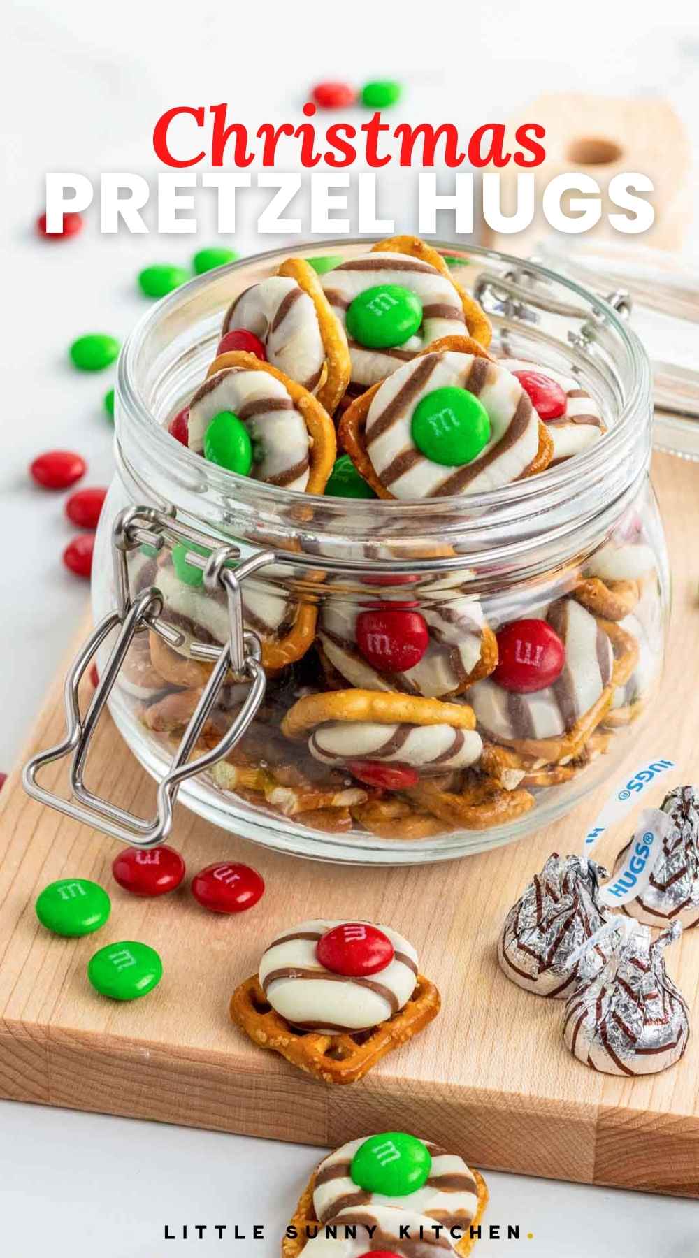 Christmas Pretzel Hugs Recipe Little Sunny Kitchen