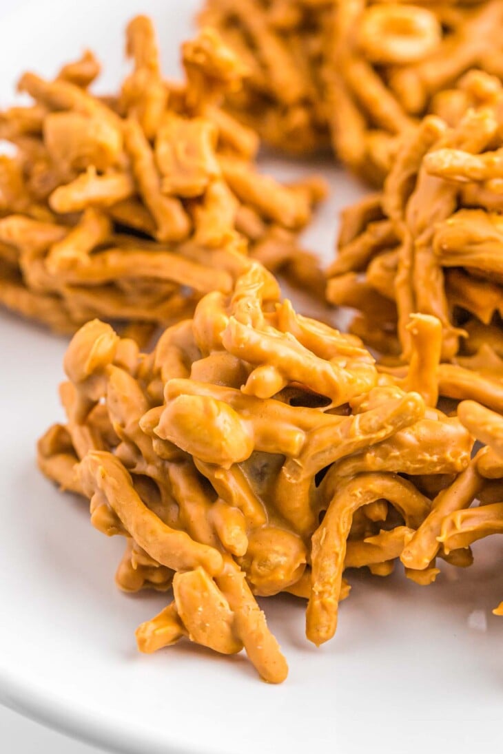 Butterscotch Haystack Cookies (NoBake) Little Sunny Kitchen