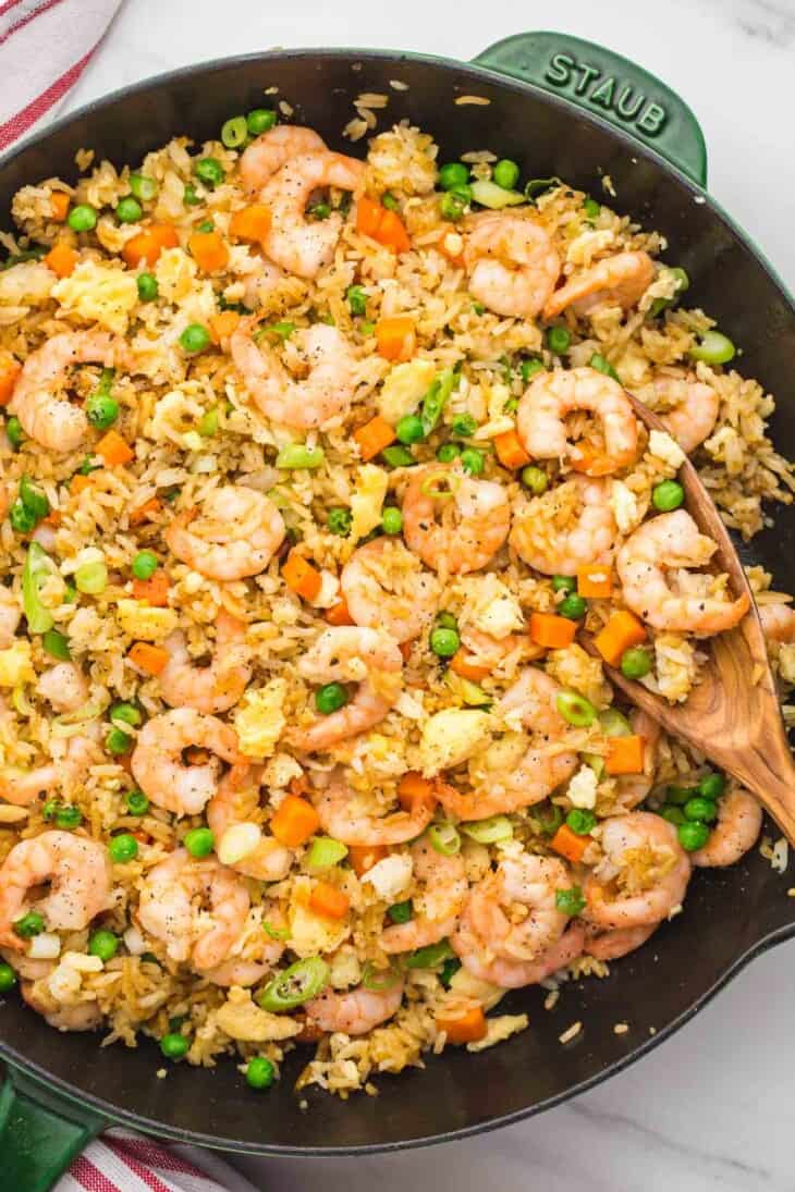 Better than Take Out Shrimp Fried Rice - Little Sunny Kitchen