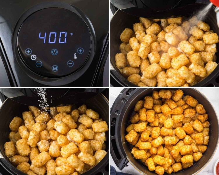 Crispy Air Fryer Tater Tots (Cooked from Frozen!) Little Sunny Kitchen