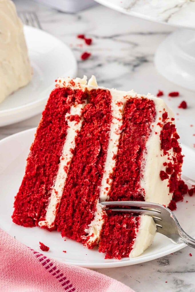 Classic Red Velvet Cake - Little Sunny Kitchen