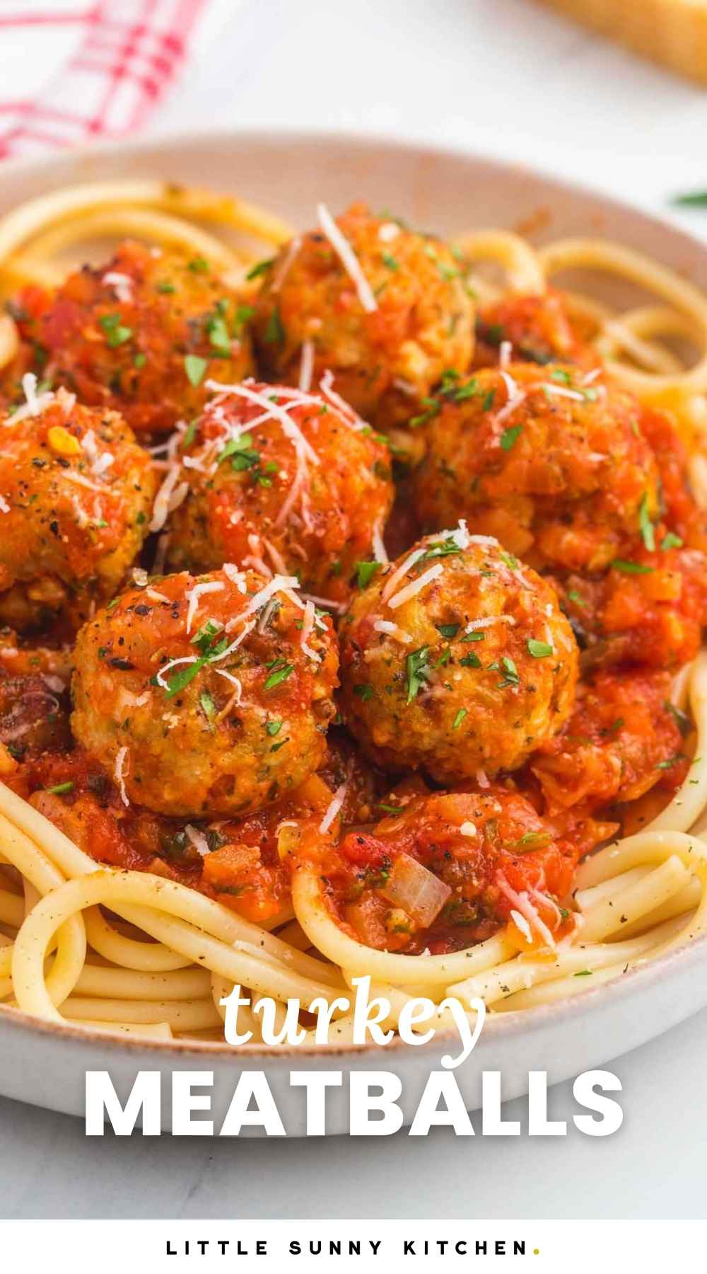 Turkey Meatballs (Baked or Fried) Little Sunny Kitchen