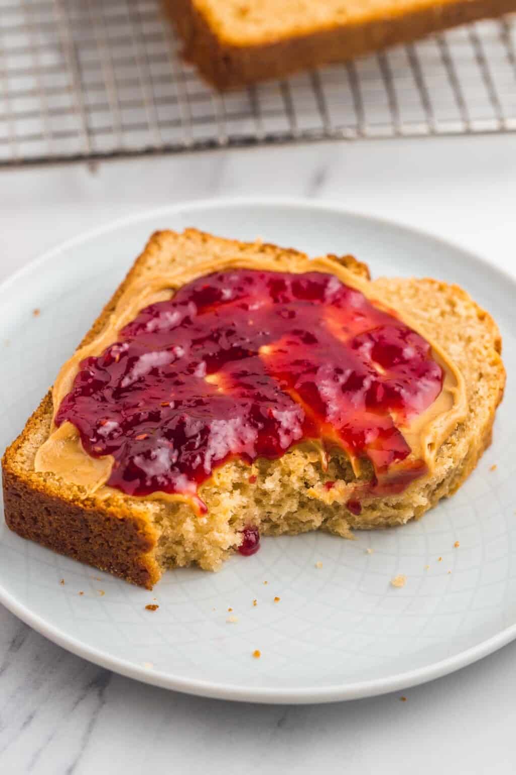 Easy Peanut Butter Bread Recipe Little Sunny Kitchen