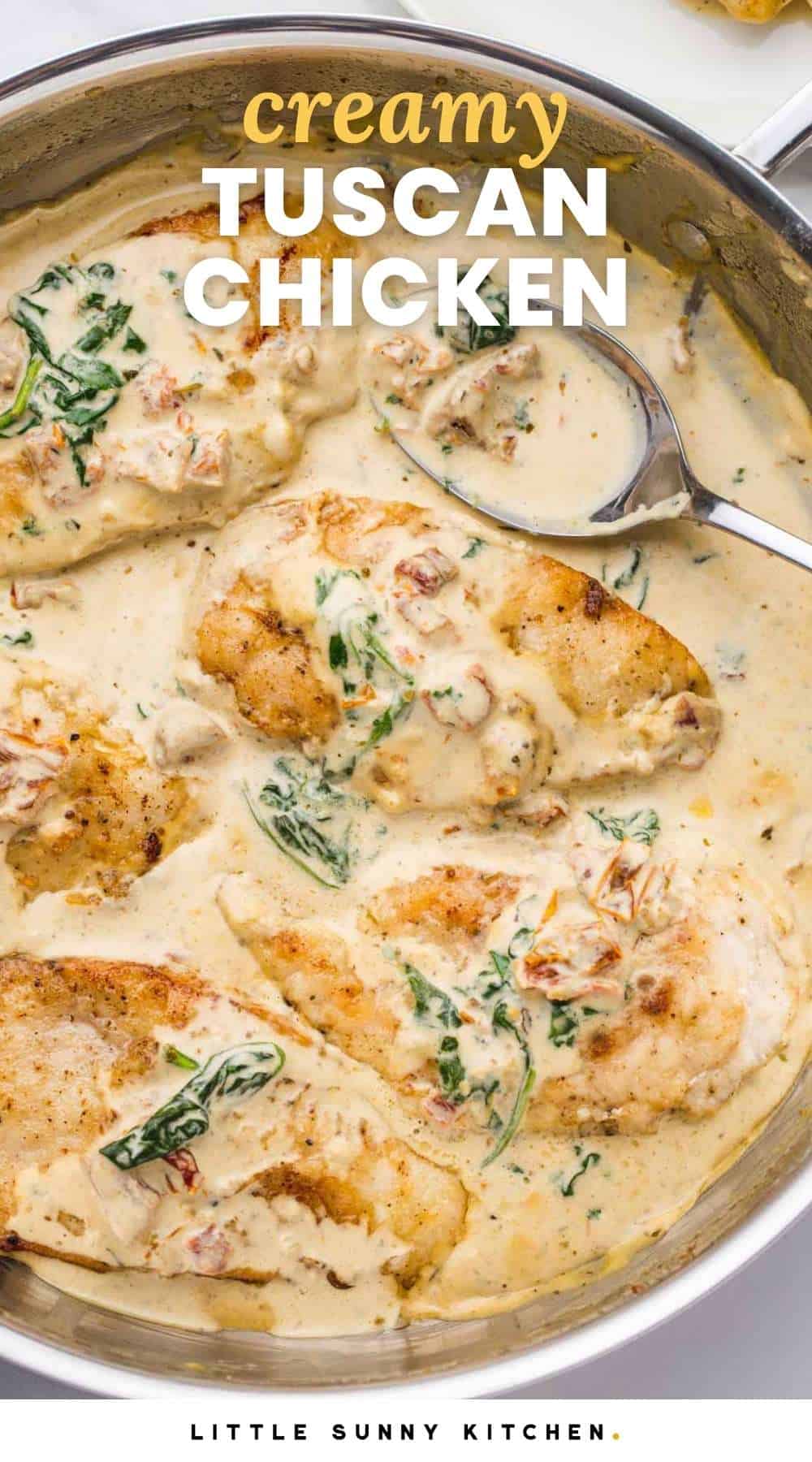 Creamy Tuscan Chicken (Ready in 25 minutes!) Little Sunny Kitchen