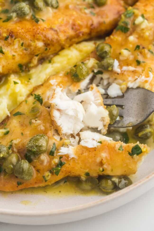 Easy Fish Piccata Little Sunny Kitchen