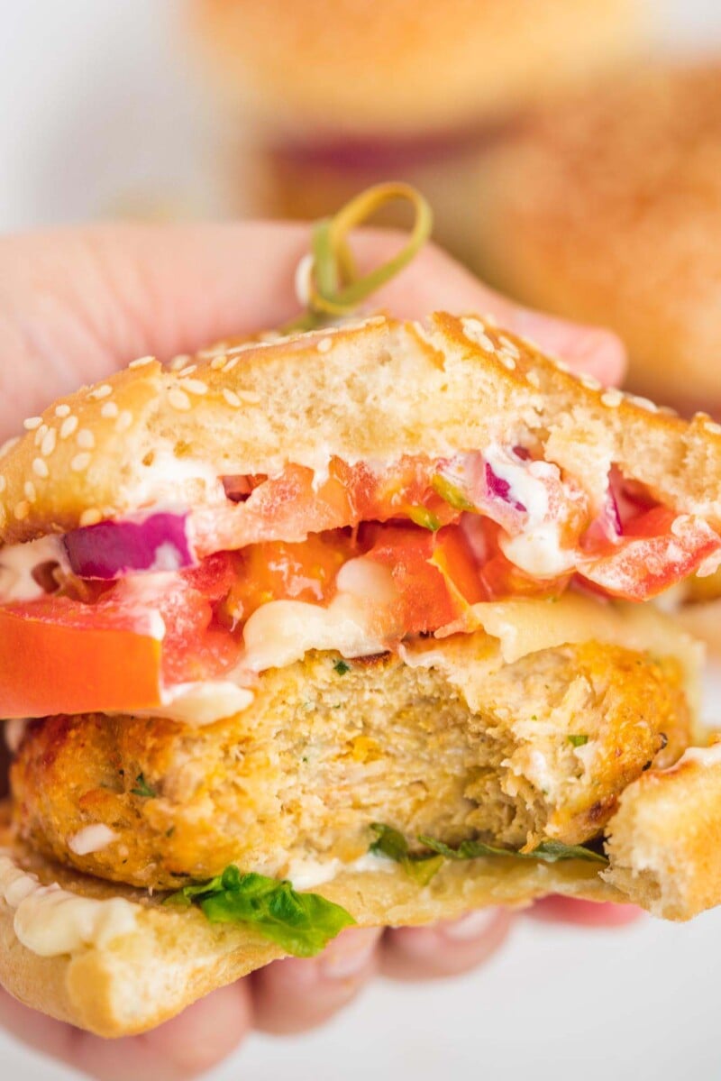 The Best Ground Chicken Burgers Little Sunny Kitchen