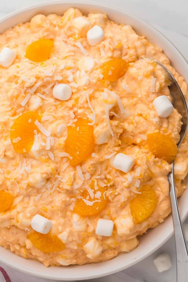 Creamy Orange Jello Salad Little Sunny Kitchen