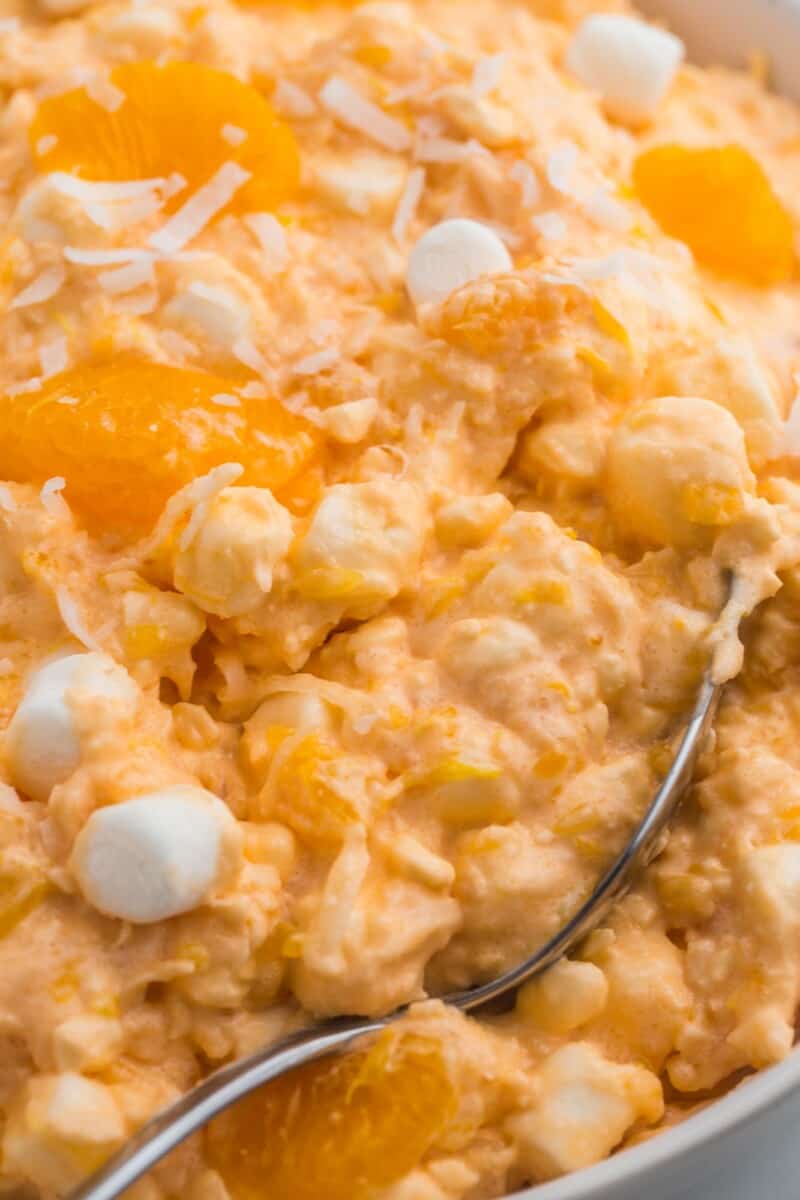 Creamy Orange Jello Salad Little Sunny Kitchen