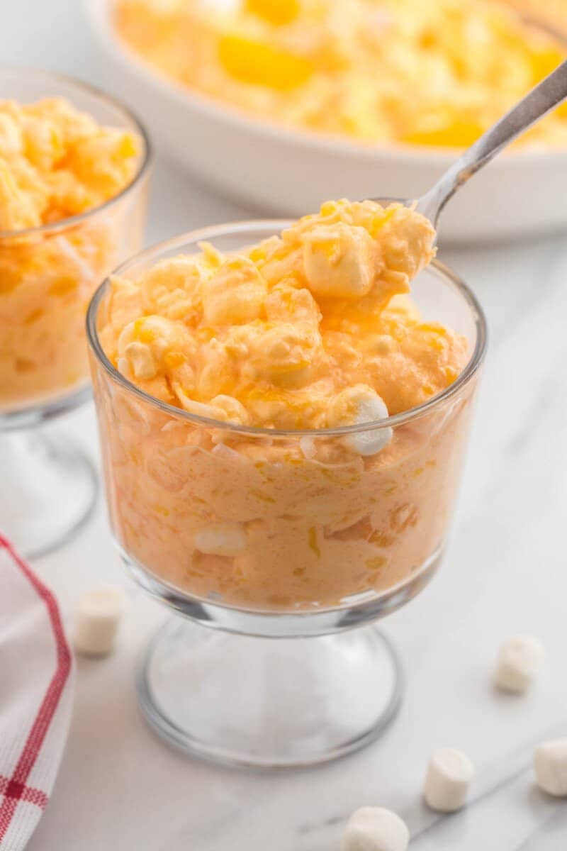 Creamy Orange Jello Salad Little Sunny Kitchen