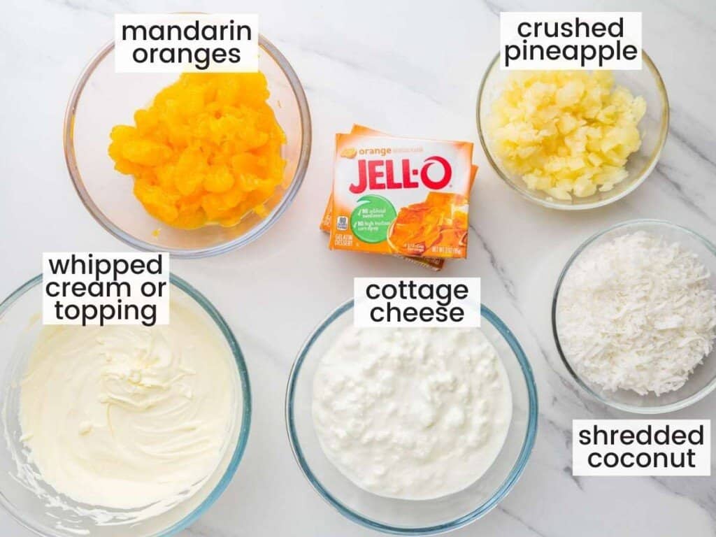 Creamy Orange Jello Salad Little Sunny Kitchen