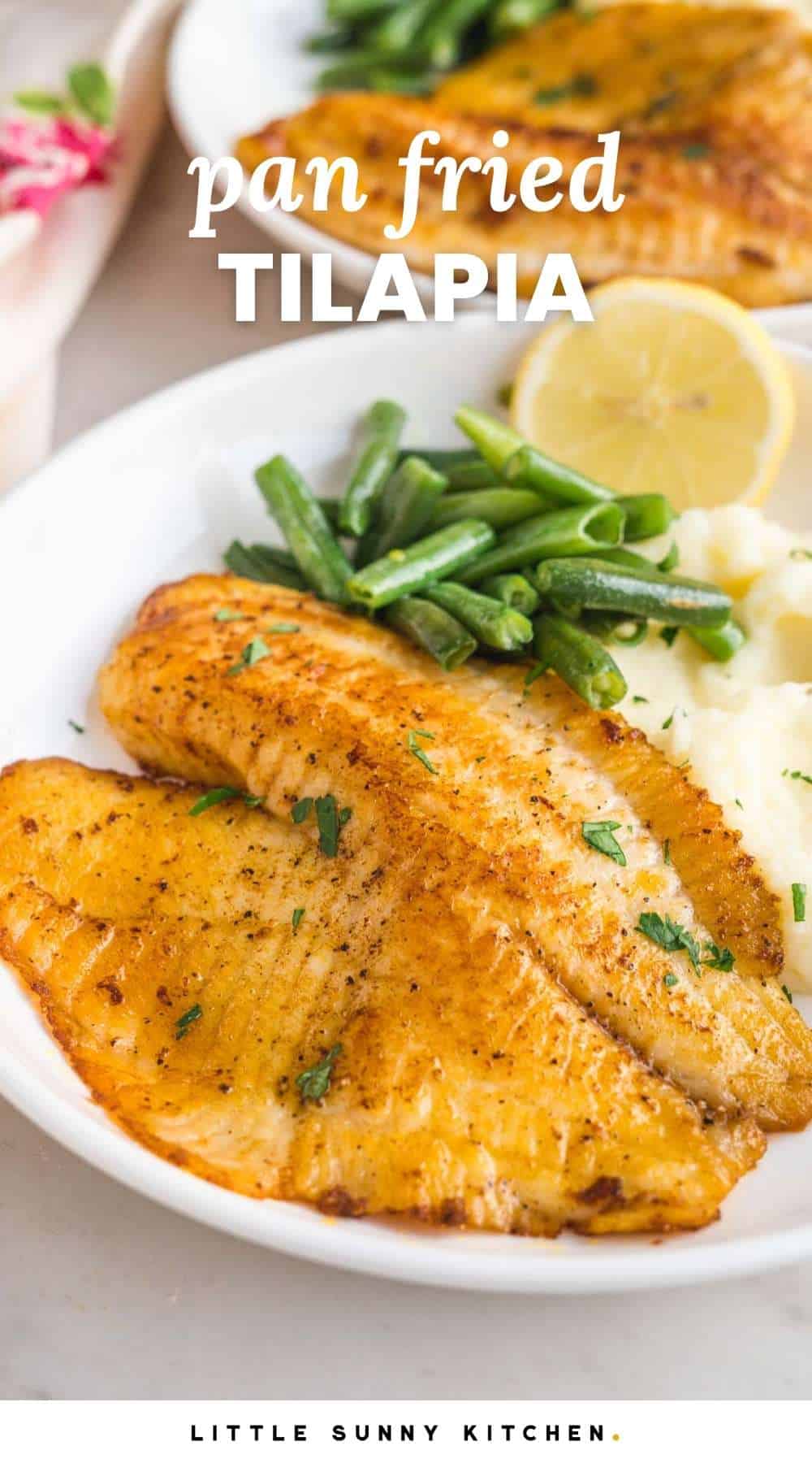 Best Pan Fried Tilapia Recipe Little Sunny Kitchen