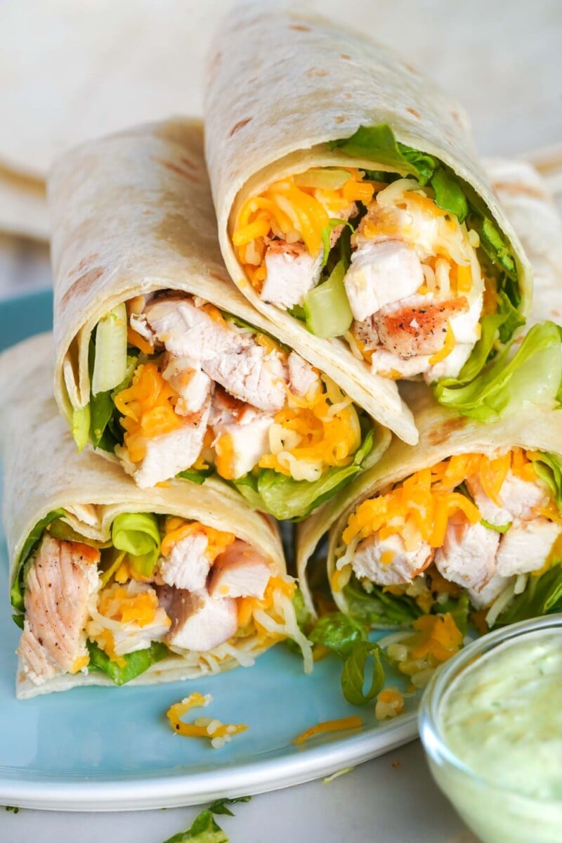 Chick Fil A Cool Wrap Copycat Recipe - Little Sunny Kitchen