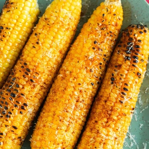 Easy Grilled Corn On The Cobb - Little Sunny Kitchen