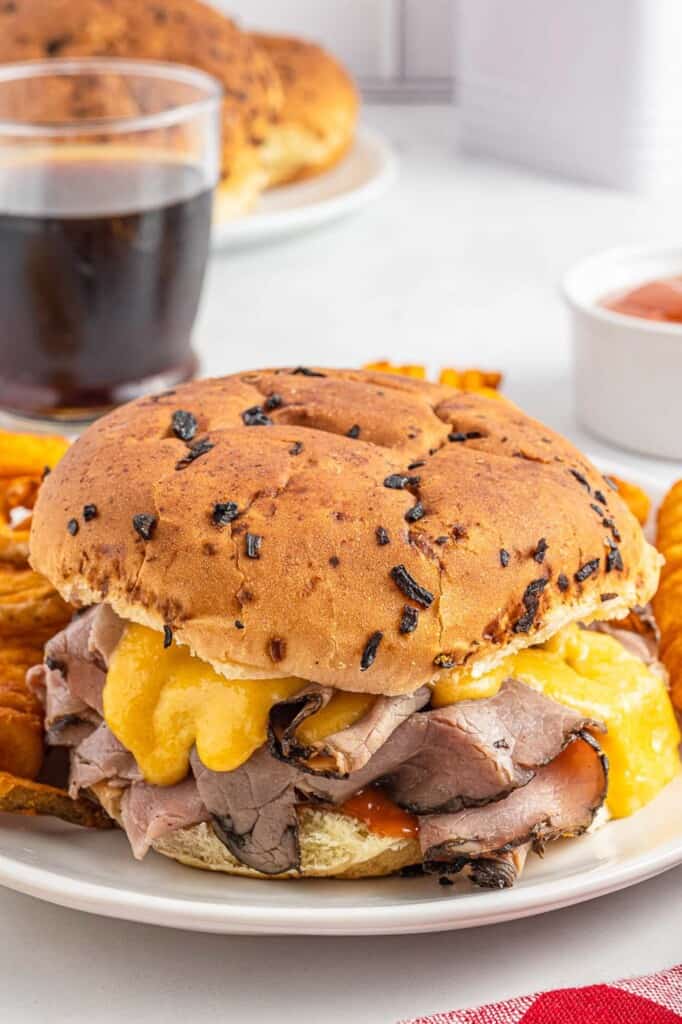 Arby's Roast Beef Sandwich with Cheddar Copycat Little Sunny Kitchen