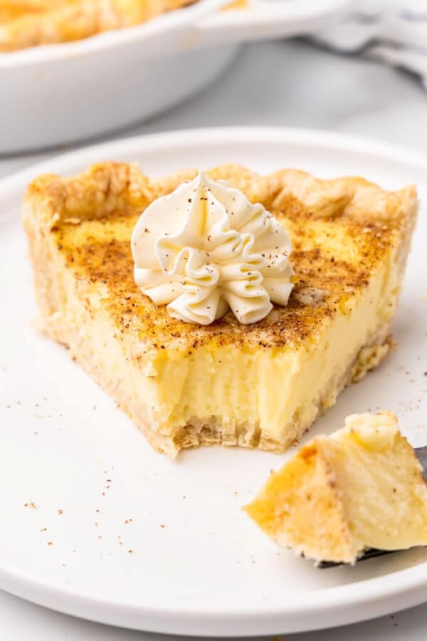 Old Fashioned Easy Custard Pie Little Sunny Kitchen