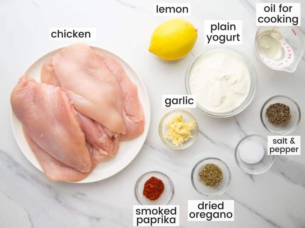 Yogurt Marinated Chicken (Easy & Flavorful) - Little Sunny Kitchen