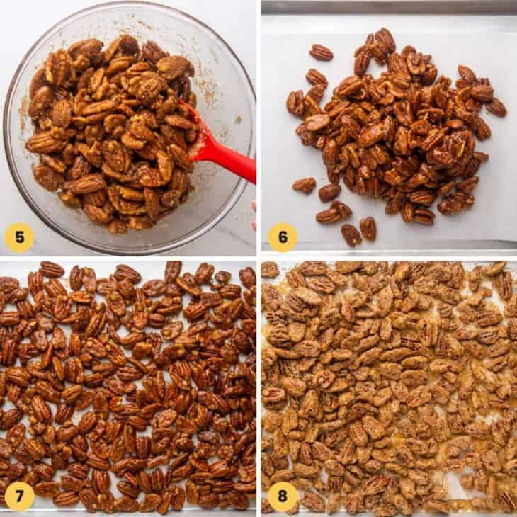 Easy Brittle Candied Pecans Little Sunny Kitchen