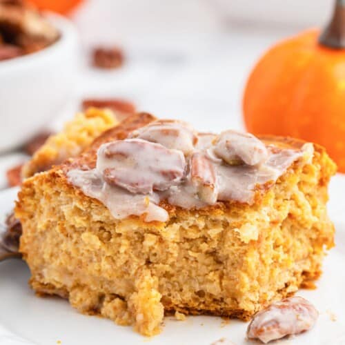 Easy Pumpkin Dump Cake Recipe - Little Sunny Kitchen