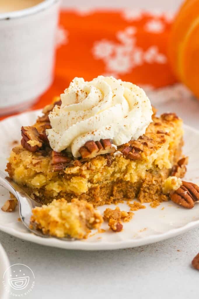 Easy Pumpkin Dump Cake Recipe Little Sunny Kitchen