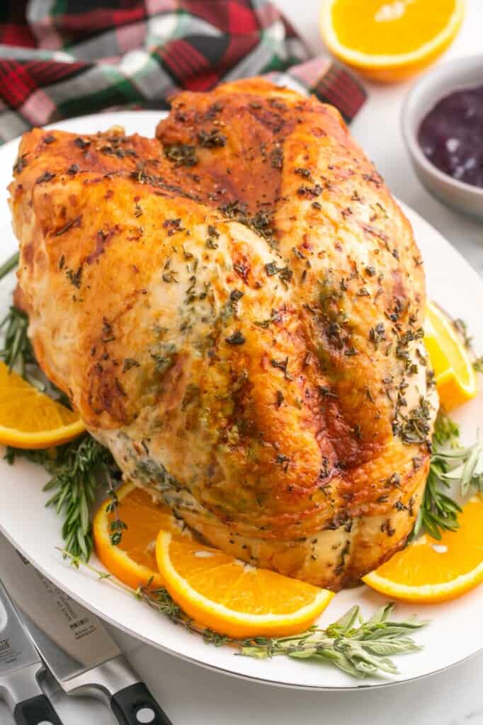The Best Roasted Turkey Breast Recipe Little Sunny Kitchen