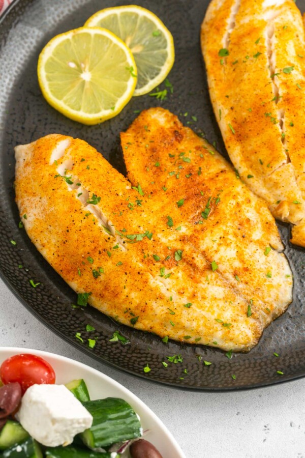 Air Fryer Tilapia (Easy 15 Minute Dinner!) - Little Sunny Kitchen