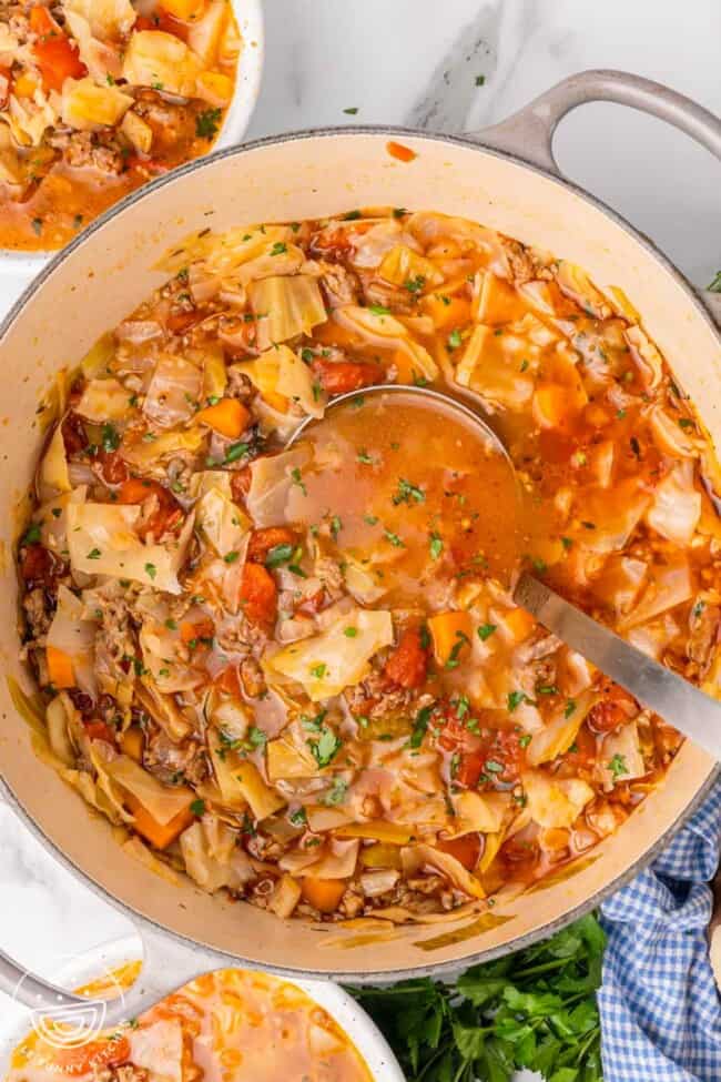 Easy Cabbage and Sausage Soup Little Sunny Kitchen