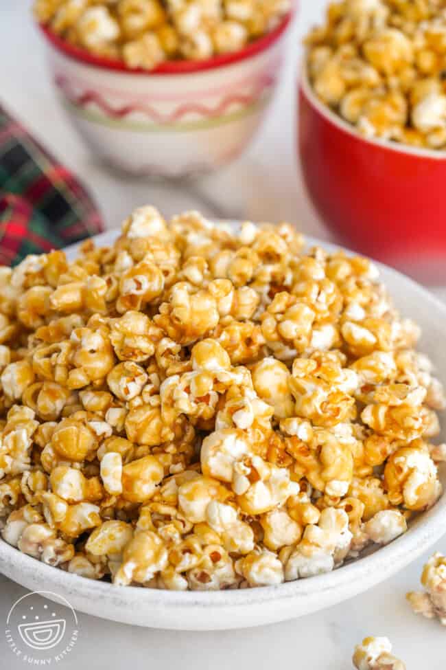 The Best Homemade Caramel Popcorn Little Sunny Kitchen