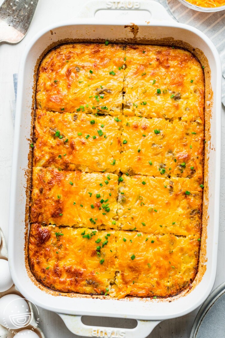 The Best Bisquick Breakfast Casserole Little Sunny Kitchen