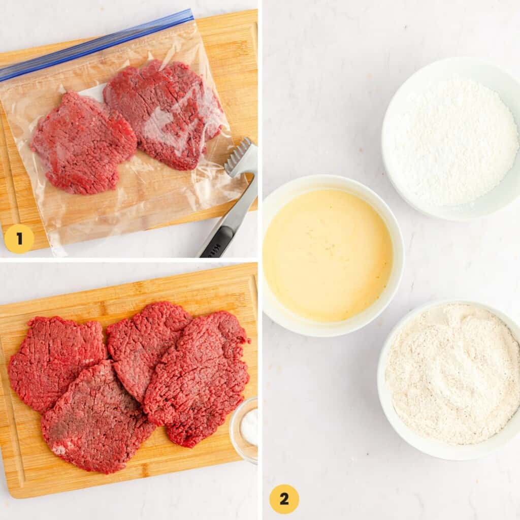 Crispy Chicken Fried Steak (Tender Beef!) Little Sunny Kitchen